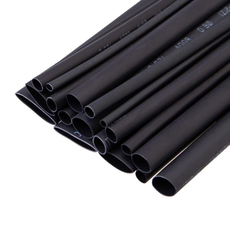 Набор трубок термоусадочных №5 STANDARD ТУТ нг (уп.18шт по 10см) Rexant 29-0105