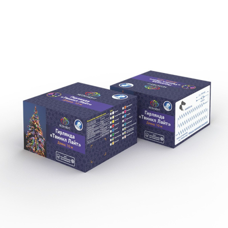 Гирлянда Нить управляемая 10м 100 LED СИНИЙ черный ПВХ IP65 свечение с динамикой 230В контроллер в комплекте NEON-NIGHT