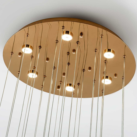 Каскадная люстра MODELUX ML.88992.26 GD