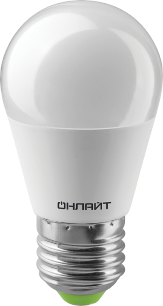 Лампа светодиодная 90 545 OLL-G45-13-230-2.7К-E27-FR PRO 90-240В ОНЛАЙТ 90545