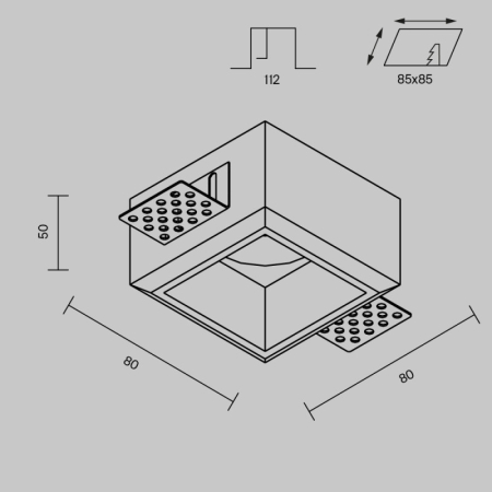 Maytoni Technical DL131-GU10-01-W
