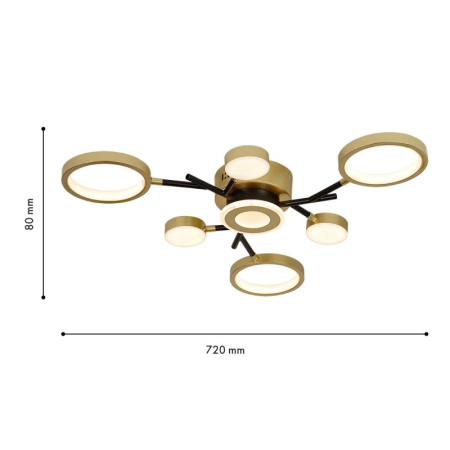 Накладная люстра F-Promo 4686-7C