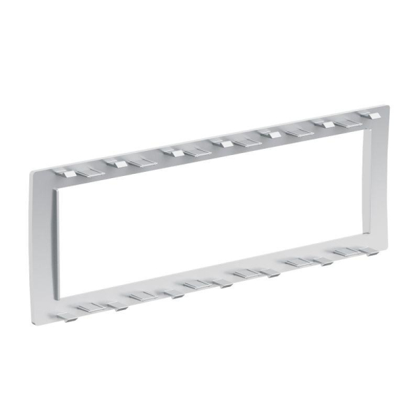 Рамка 6мод. универс. под Brava/VIVA/45х45 сер. металлик DKC F00015G