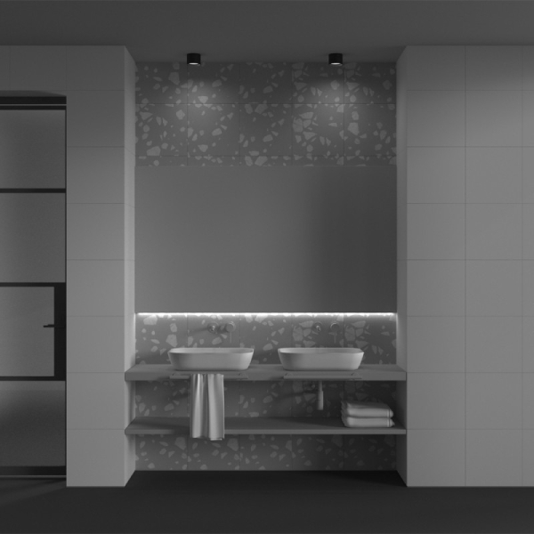 Влагозащищенный светильник Maytoni Technical C127CL-L7W3K-B