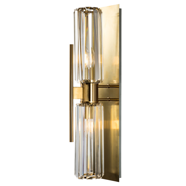 Crystal Lux Бра Crystal Lux MAGDOLINA AP2 BRONZE/TRANSPARENTE