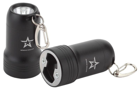 Фонарь-брелок светодиодный BB-601 АР "Привал" 0.5Вт + рефлектор открывашка 3хLR44 (в комплекте) алюм. (блист.) Эра Б0030181