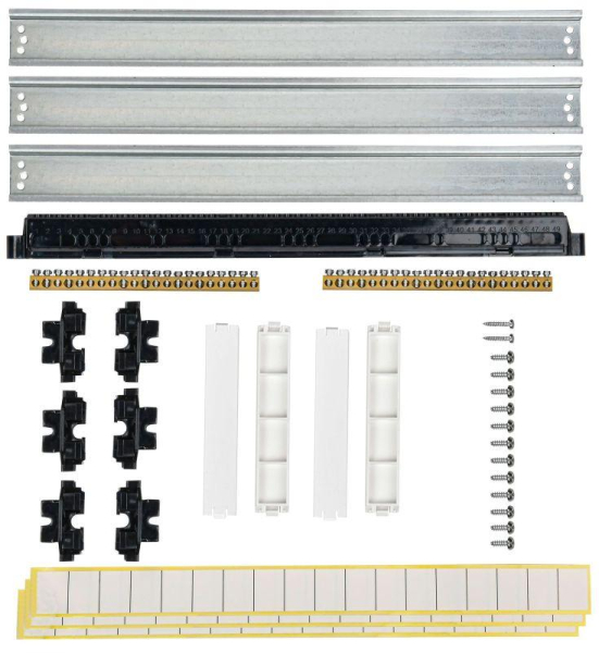 Корпус ЩРН-П-54 TEKFOR IP41 бел. дверь пластик. IEK TF5-KP13-N-54-41-K01-K01