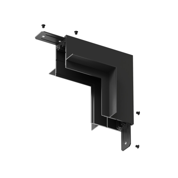 Соединитель для шинопровода Denkirs TR2118-BK