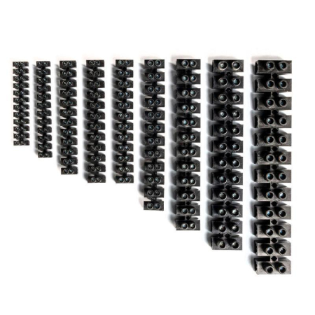 Зажим винтовой ЗВИнг-80А 6-25кв.мм черн. КВТ 87167