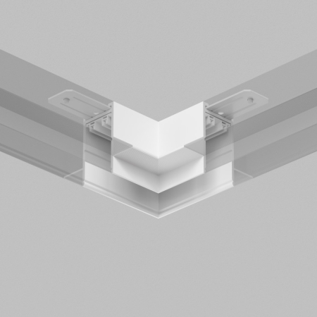 Соединитель для шинопровода Denkirs TR2112-WH