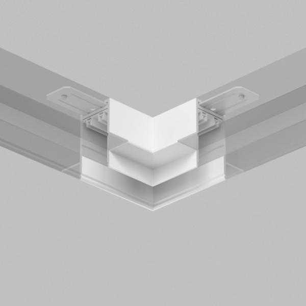 Соединитель для шинопровода Denkirs TR2112-WH