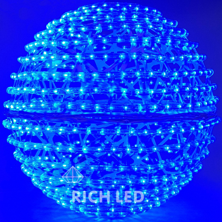 Светодиодный шар Rich LED ГАЛАКТИКА, 50 см, композит, синий