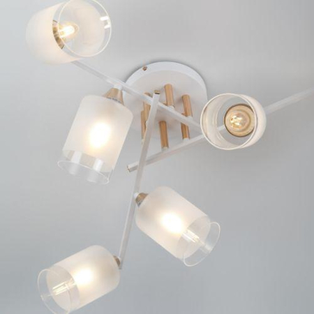 Люстра Georgiana 9144-205 6хЕ27 60Вт модерн Rivoli Б0055879