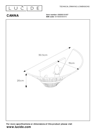 Бра LUCIDE 09205/01/97
