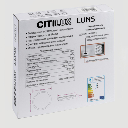 Накладной светильник Citilux CL711020V