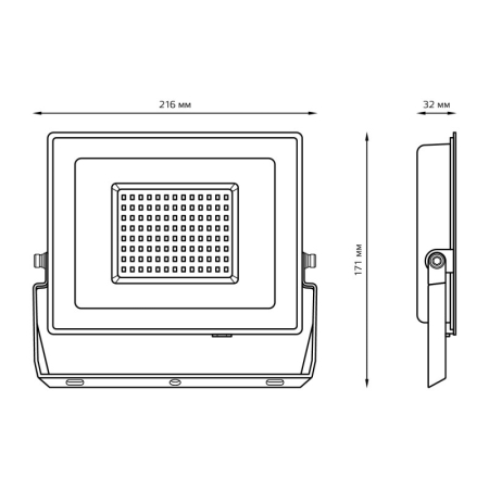 Прожектор Gauss 613100100P