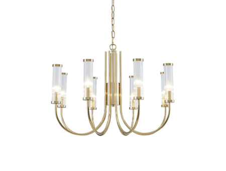 Подвесная люстра Newport 4558/C new gold