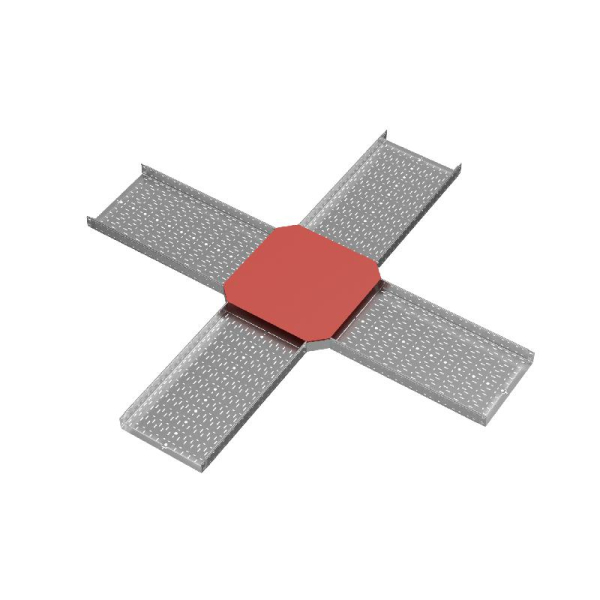 Крышка для ответвителя X-образ. осн.600 "ПЛЮС" KXDplus600 INOX304 КМ PL6579