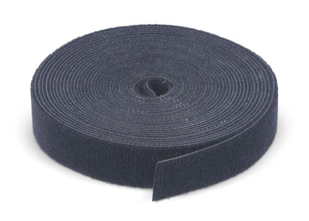 Лента-липучка ROL-5х16-BK 16х5000мм черн. (рулон) Cabeus 9376c