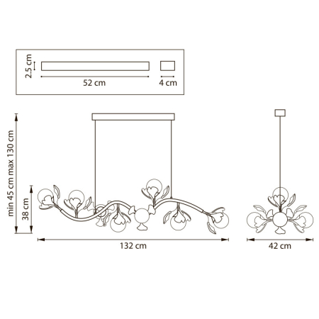 Подвесная люстра Lightstar 799087