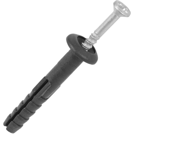 Дюбель-гвоздь полипр. гриб. 6х60 EcoPlast 154321