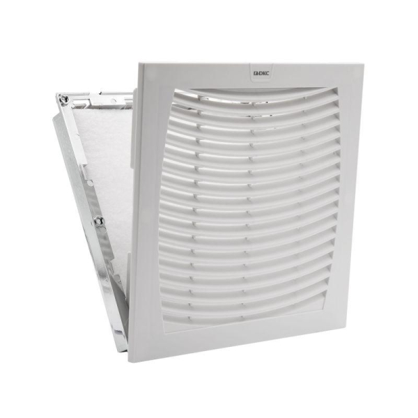 Решетка вентиляционная с фильтром ЭМС 255х255мм IP54 DKC R5MCF25