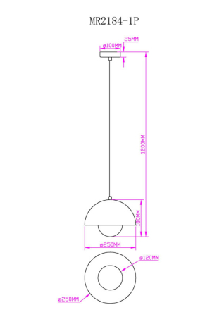 Детский светильник MyFar MR2184-1P