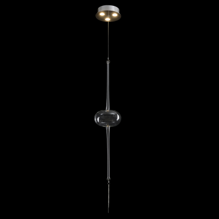 Crystal Lux Светильник подвесной Crystal Lux GLASS SP3W LED CHROME