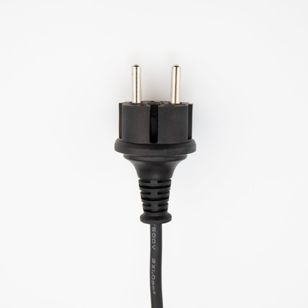 Гирлянда светодиодная Нить 10м 200 LED ТЕПЛЫЙ БЕЛЫЙ черный каучук IP67 эффект мерцания 230В соединяется нужен блок 315-000 NEON-NIGHT