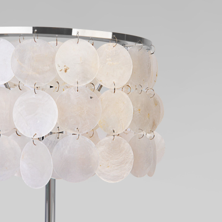 Настольная лампа Eurosvet 208101 хром/перламутр