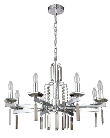 Подвесная люстра Crystal Lux MARRON SP8 CHROME