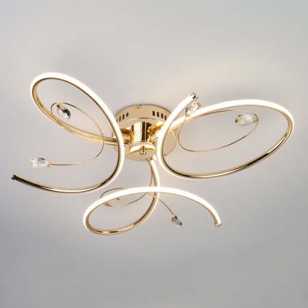 Накладная люстра Eurosvet 90099/3 золото