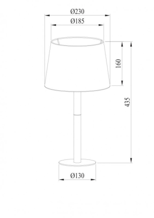 Настольная лампа ARTE Lamp A2102LT-1WH