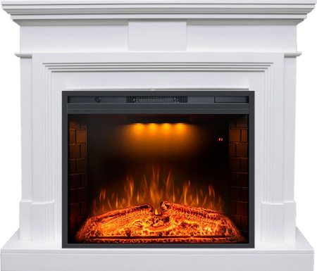 Royal Flame Каминокомплект Coventry - Белый с очагом Emerald 28