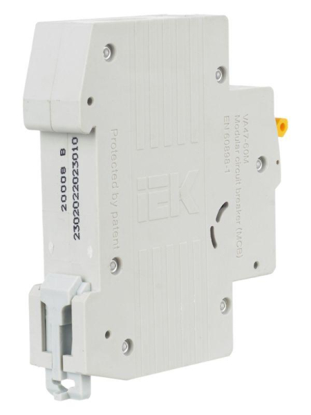 Выключатель автоматический модульный 1п B 10А 6кА ВА47-60M KARAT IEK MVA31-1-010-B