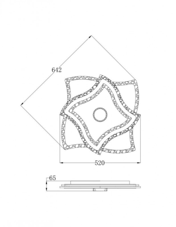 Накладной светильник ARTE Lamp A1436PL-1WH
