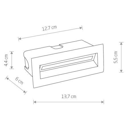 Светильник для ступеней Nowodvorski 8165
