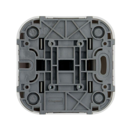 Выключатель 2-кл. ОП Quteo 10А IP20 10AX бел. IEK 782202