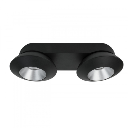 Накладной светильник LeDron KRIS SLIM 2 Black/Grey