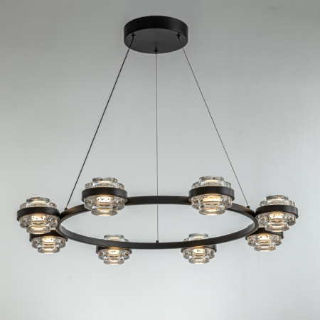 Подвесная люстра DeLight Collection MD22030002-8A black