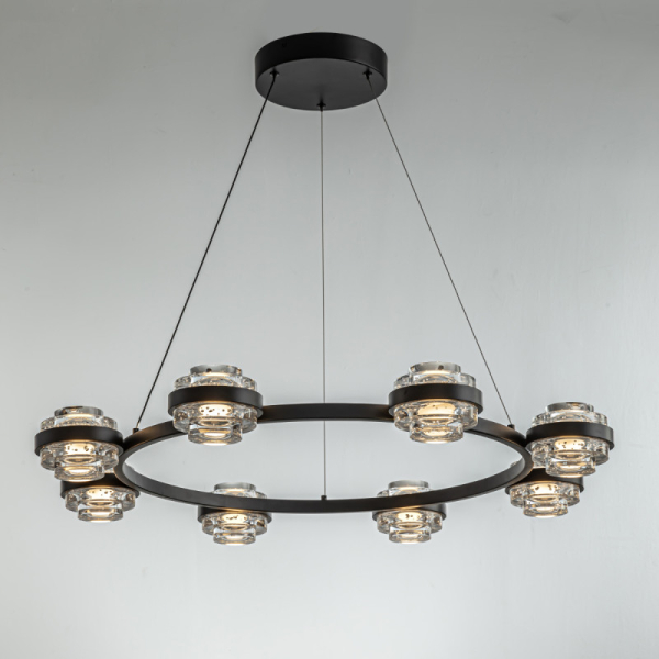 Подвесная люстра DeLight Collection MD22030002-8A black