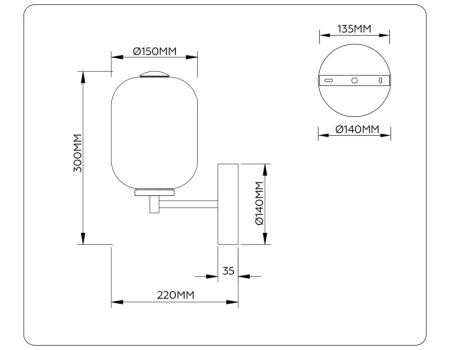 Бра Ambrella Light LH11039