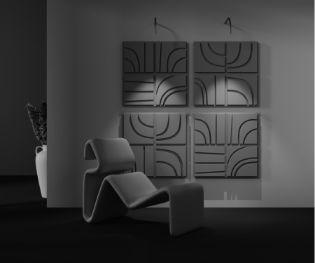 Бра Maytoni Technical C104WL-3W3-6K-BS