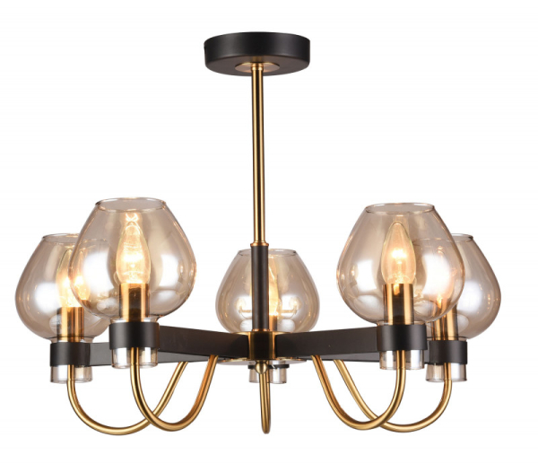 Люстра на штанге Freya FR5028PL-05B