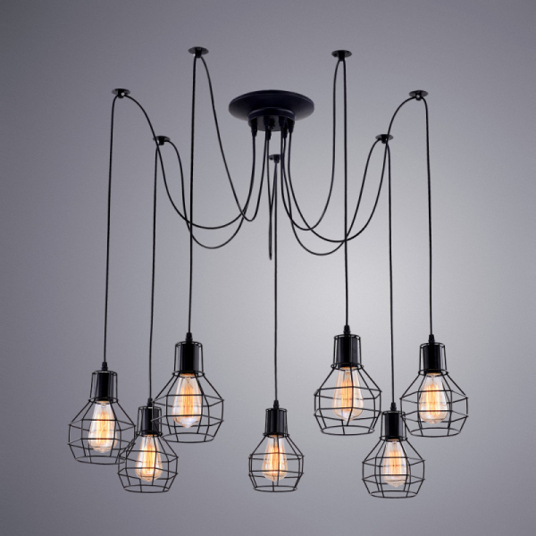 Подвесной светильник ARTE Lamp A1109SP-7BK