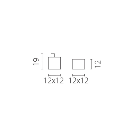 Заглушка профиля Lightstar 441017