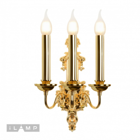 Бра iLamp B8551-3W GD