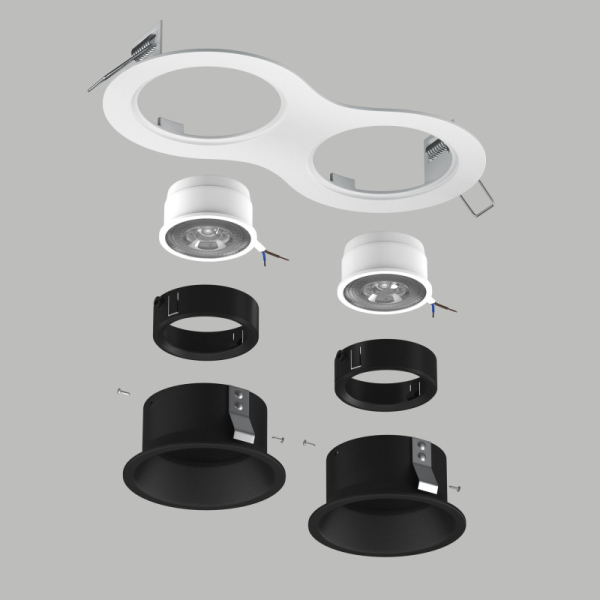 Встраиваемый светильник Lightstar D6260707BMOD