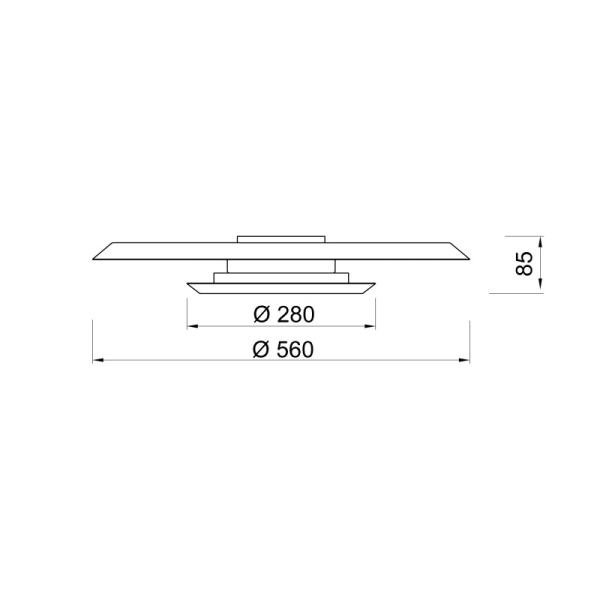 Накладной светильник Mantra 9002