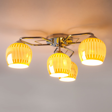 Накладная люстра Eurosvet 30161/4 хром